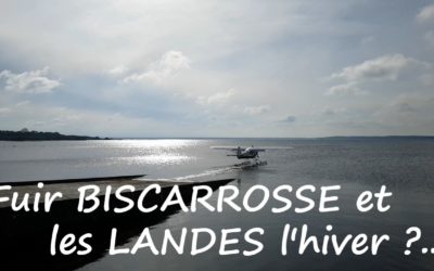 De passage à Biscarrosse l’hiver !