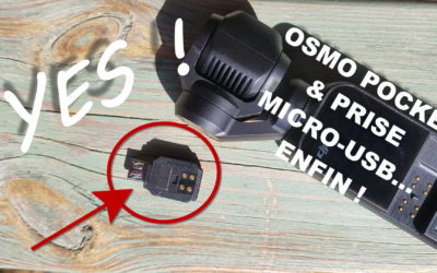 Osmo Pocket & prise Micro-USB : Enfin un VRAI adaptateur pour les smartphones Androïd en Micro-USB !